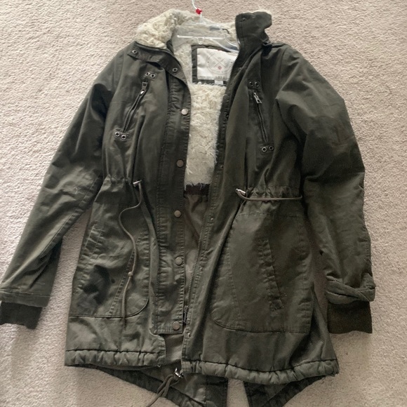 Army green utility jacket - Picture 1 of 3